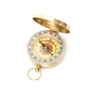 Explore the Outdoors with Our Strong Luminous Brass Compass