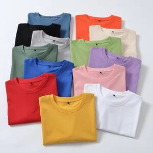 ot Sale Streetwear Blank With Logo New Design 100_ Cotton T-shirt 3XL Size Heavyweight for Men and Women Tee