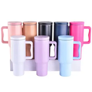 Custom Logo 40 oz Insulated Water Bottle