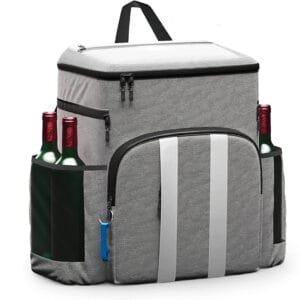 Large Capacity Double Shoulder Insulated Bag - Outdoor Lunch & Picnic Tote