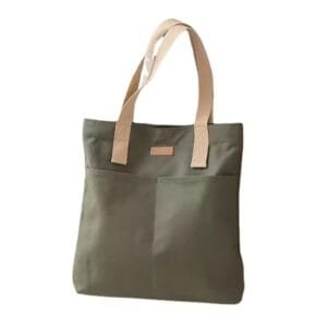 Cotton Canvas Shoulder Bag