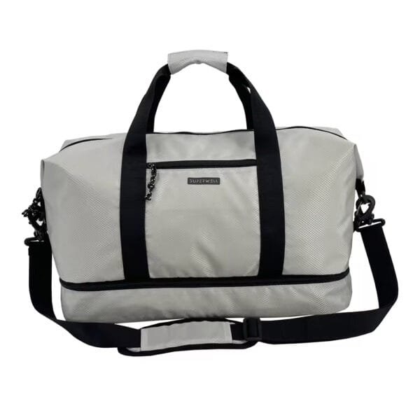Smart Travel Duffel Bag with Bottom Shoe Compartment | Lightweight Gym & Weekender